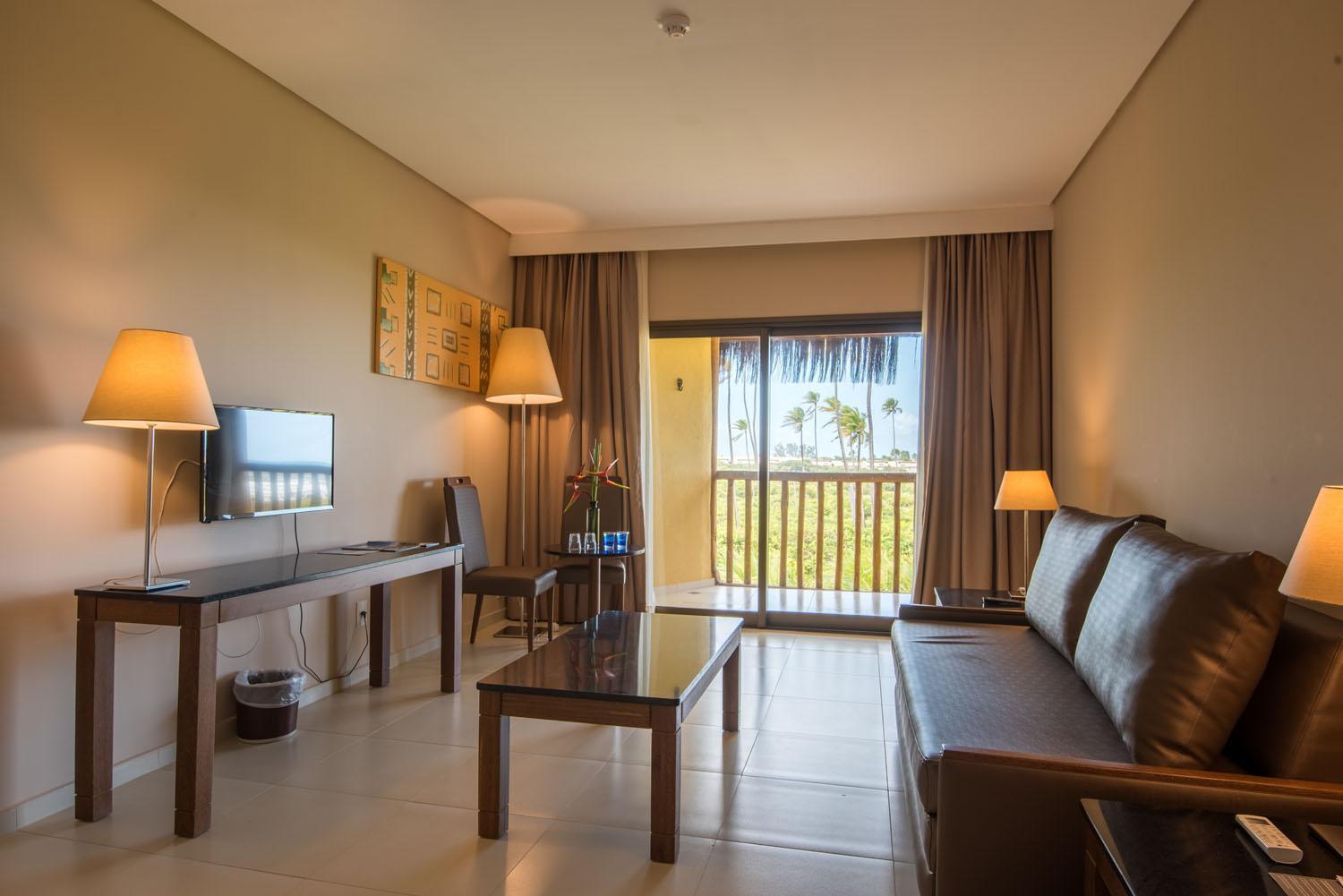 Vila Gale Resort Mares Guarajuba Exterior foto A living room in a hotel